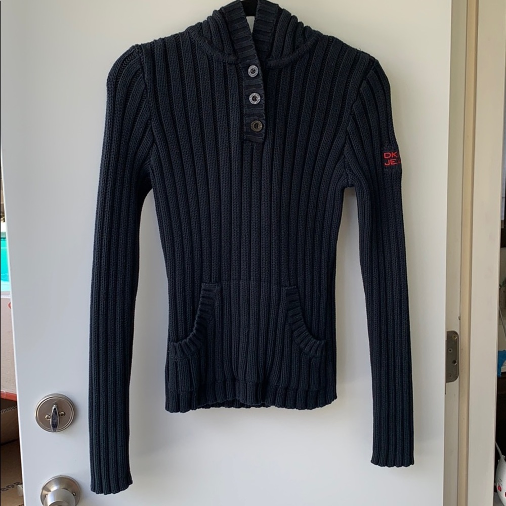 DKNY JEANS Black Hoodie